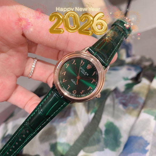 Rolex Cellini Vintage 36mm Vert