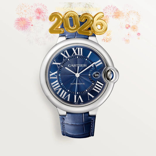 Ballon Bleu de Cartier Cuir Bleu 42mm