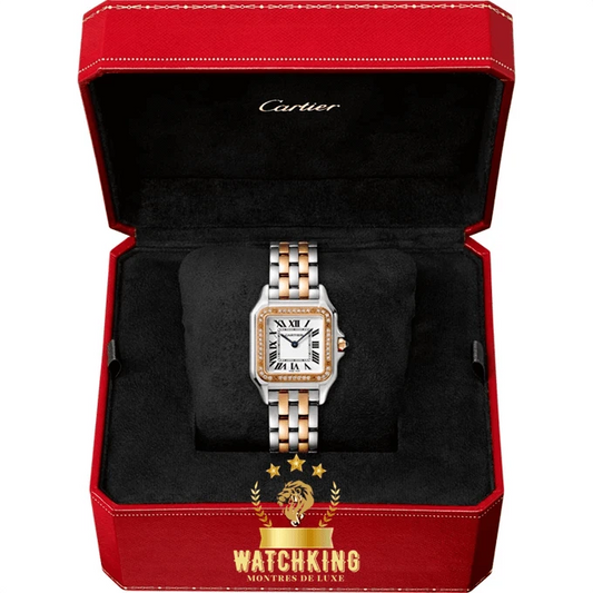 CARTIER PANTHÈRE ARGENTÉ ROSE PIERRES - by My Store -