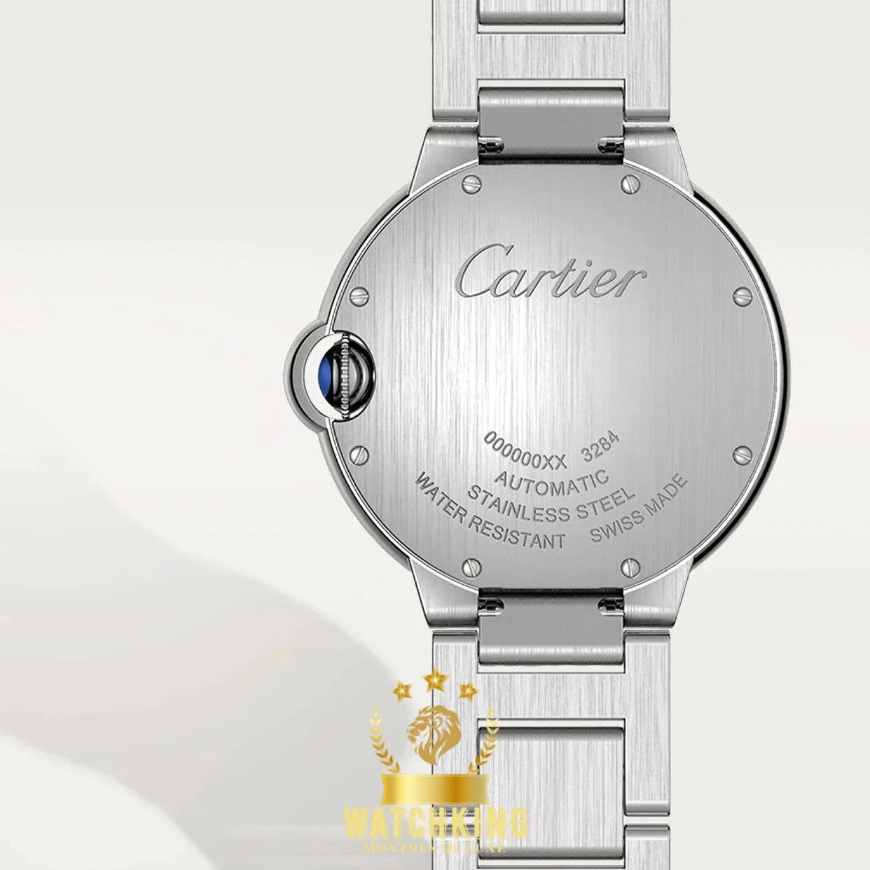 Ballon Bleu Strass Argenté 36mm - by My Store -