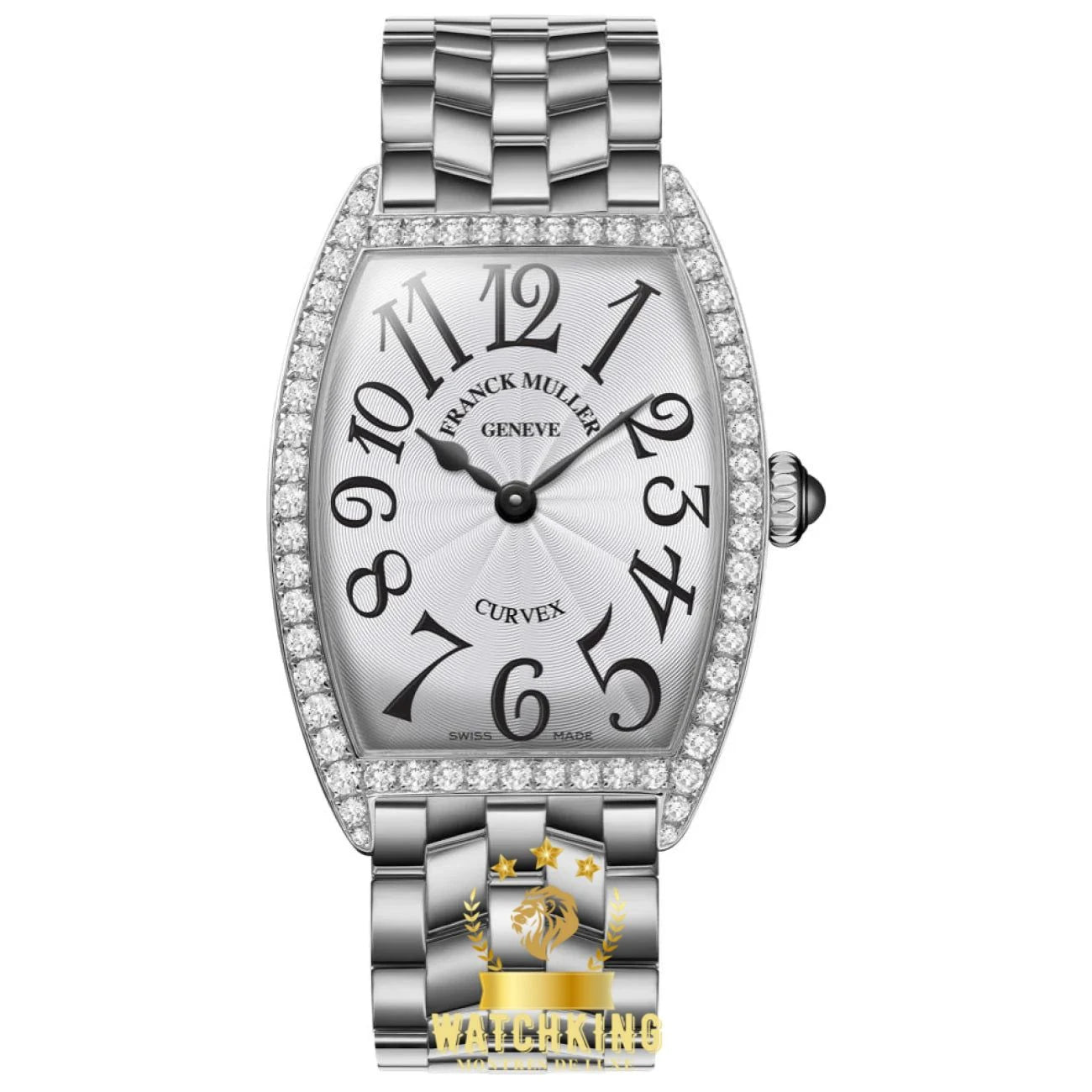 Franck Muller Curvex 34mm Argenté