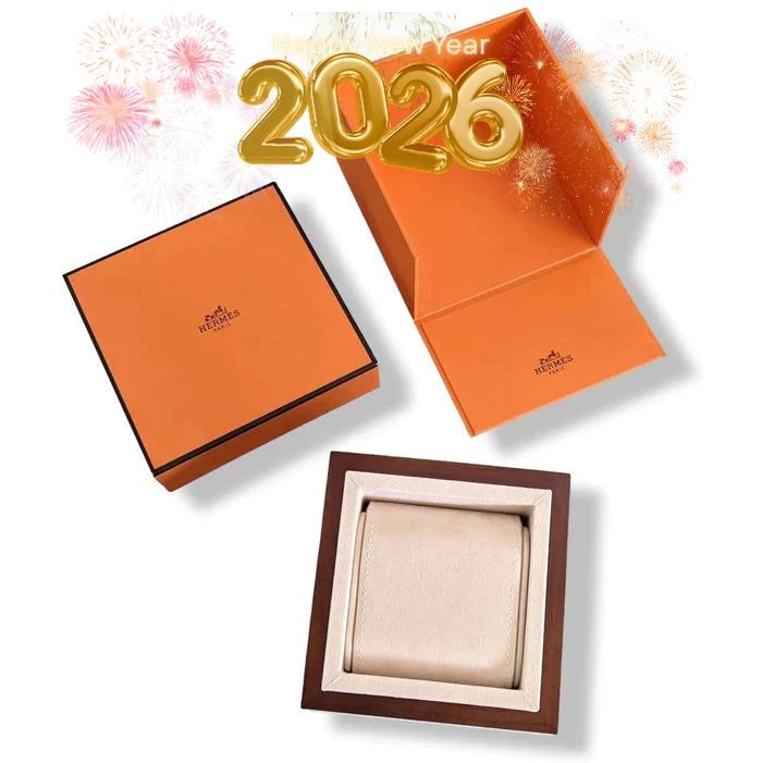 Hermès Heure H Doré/Marron