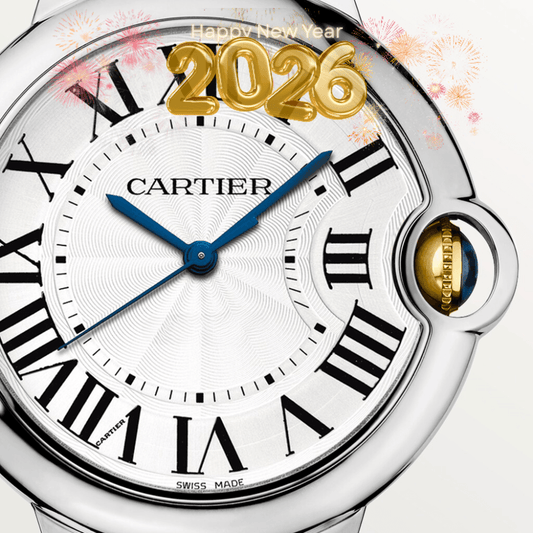 Ballon Bleu Doré/Argenté 36mm