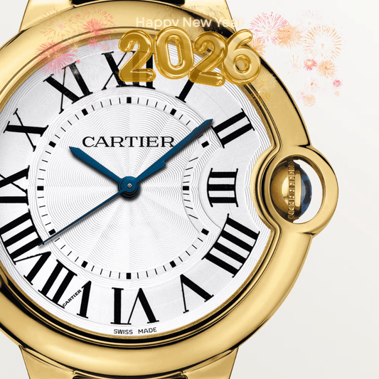 Ballon Bleu Doré 36mm