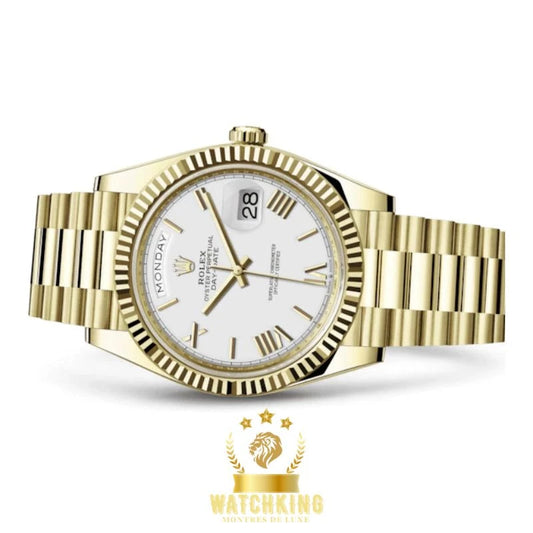 Rolex Day-Date Romain Or Jaune 40mm Maroc Prix