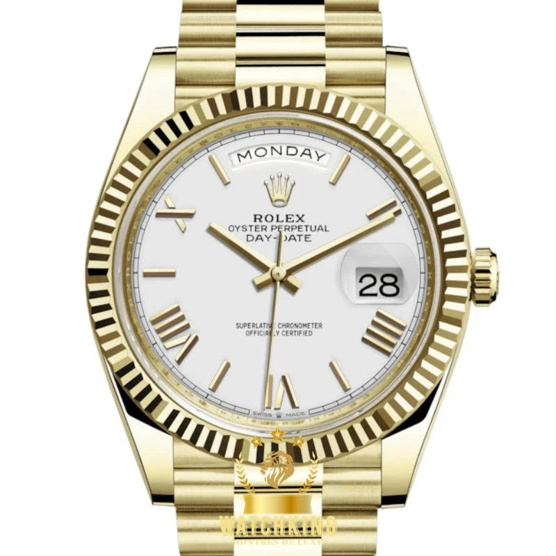 Rolex Day-Date Romain Or Jaune 40mm