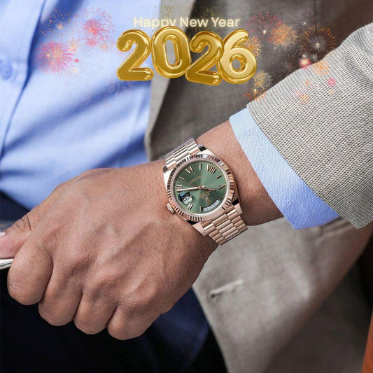 Rolex Day-Date Or Rose Vert Olive