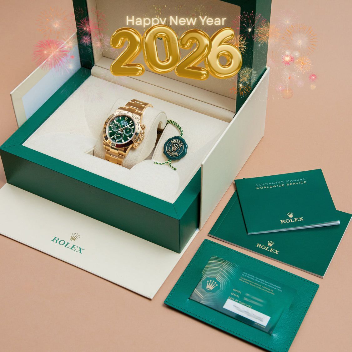 Rolex Daytona Or Jaune/Vert - by My Store -