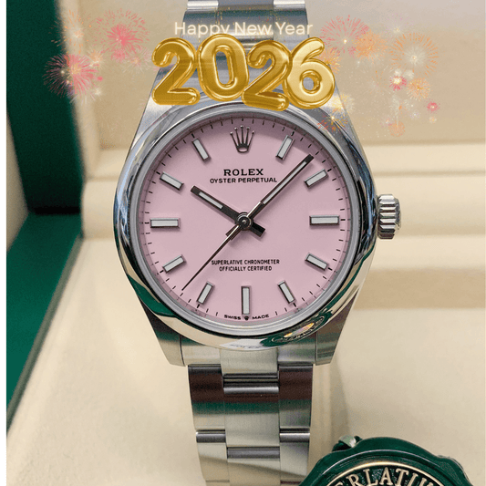 Rolex Oyster Perpetual 31mm Rose Bonbon