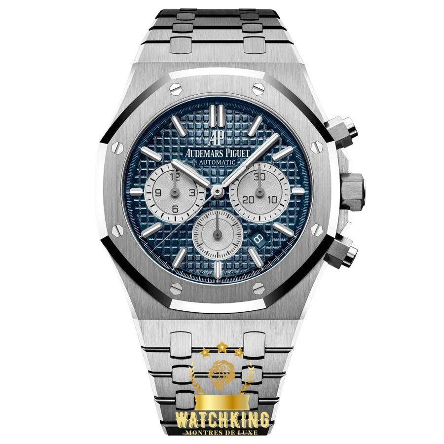 Royal Oak Chronographe Gris/Bleu