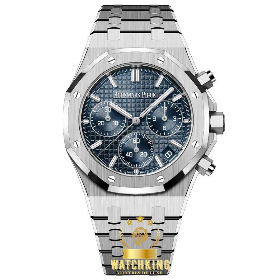 Royal Oak Chronographe Gris/Bleu