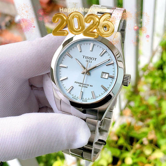 Tissot Gentleman Powermatic 80 Silicium Bleu Ciel 40mm