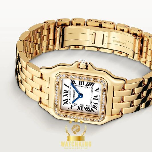 Panthère de Cartier Doré Pierres