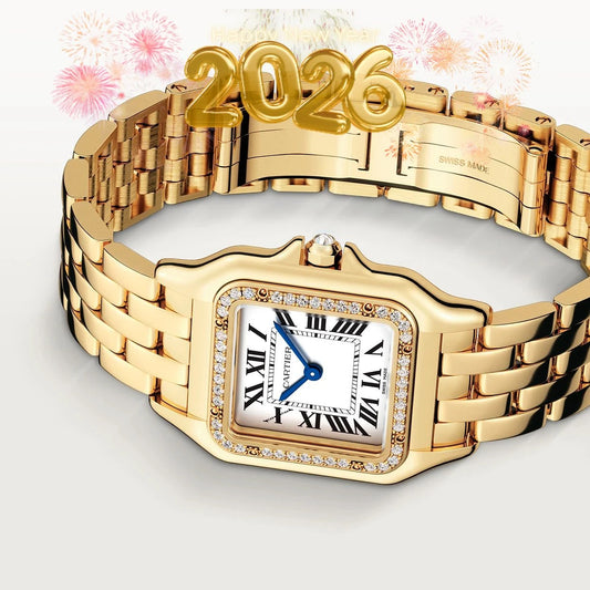 Panthère de Cartier Doré Pierres