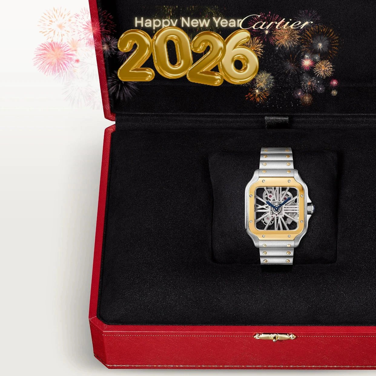 Santos de Cartier Skeleton