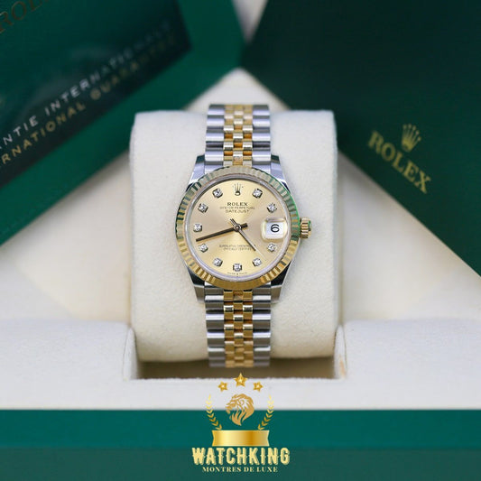 Rolex Datejust Doré Pierres 31mm
