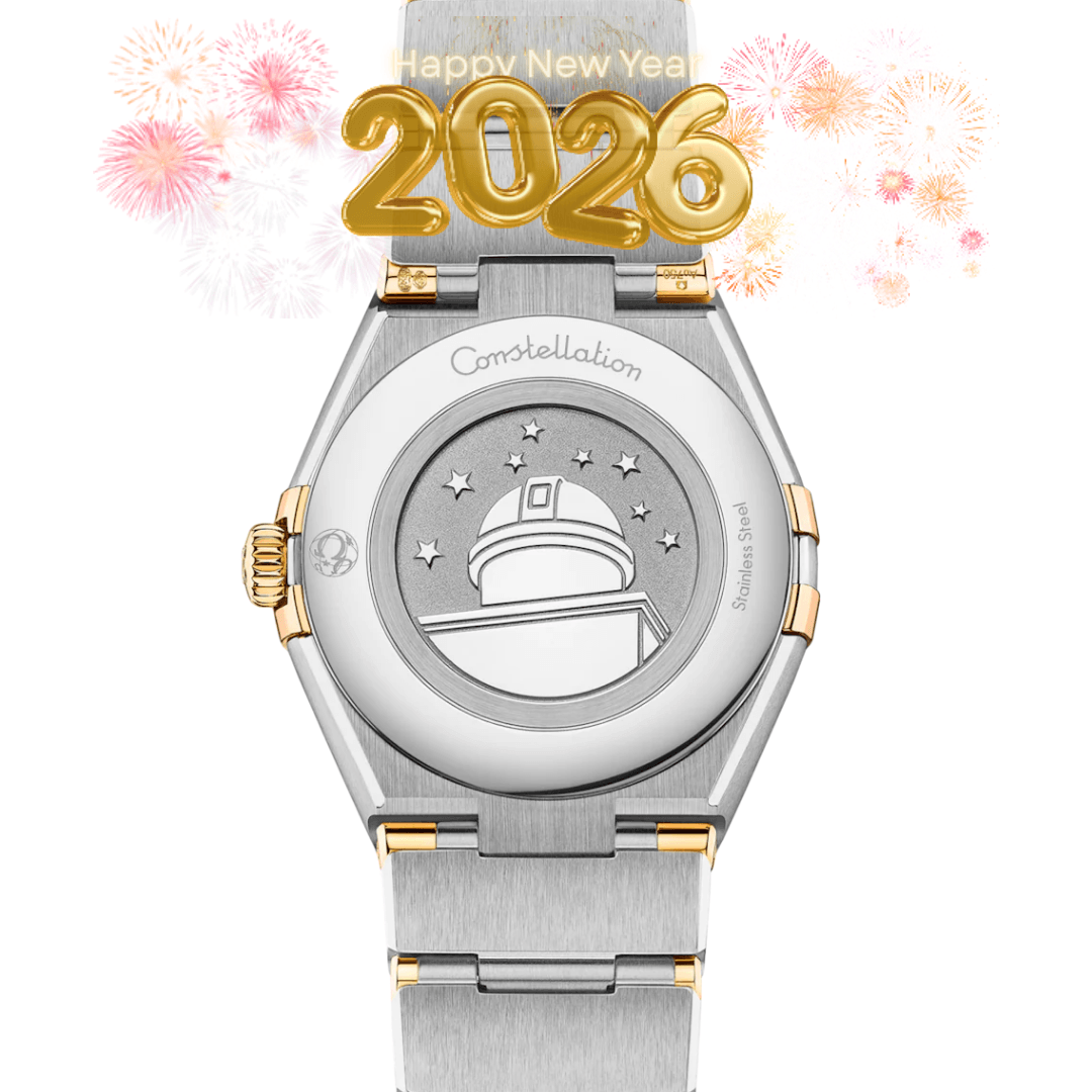 Omega Ω Constellation Météorite Marron