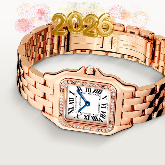 Panthère de Cartier Or Rose Pierres