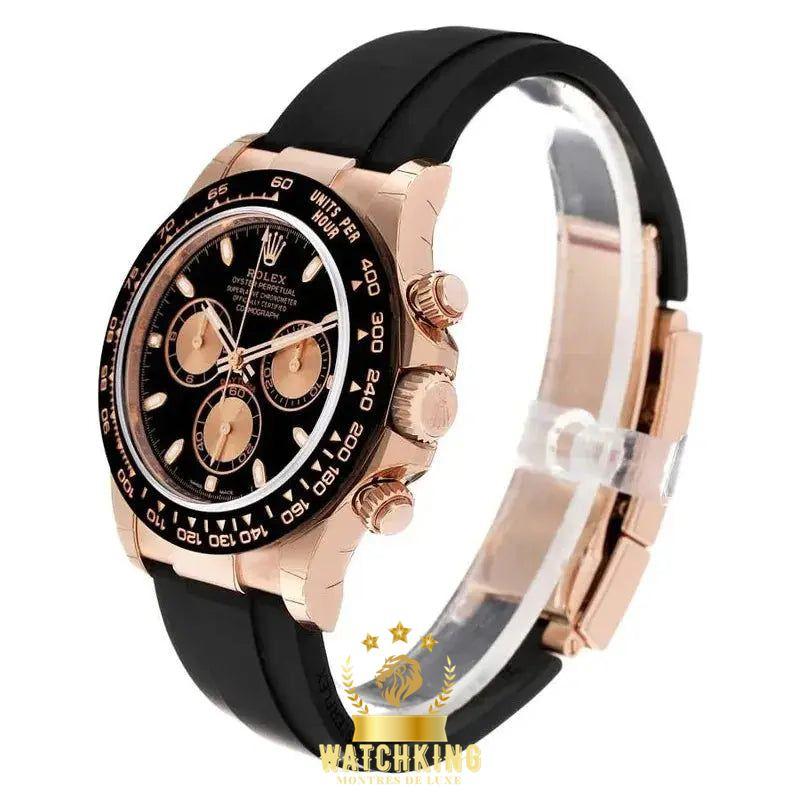 Rolex Cosmograph Daytona Caoutchouc Or Rose/Noir 40mm