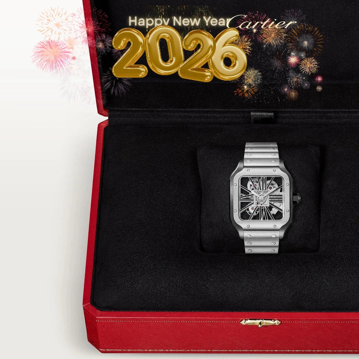 Santos de Cartier Skeleton