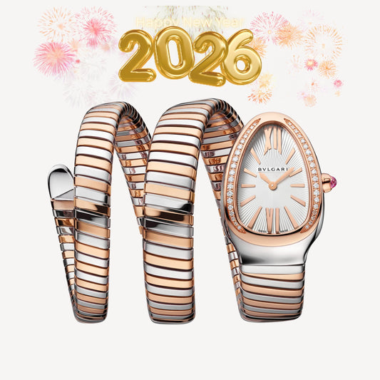 Bvlgari Serpenti Tubogas Argenté/Or rose