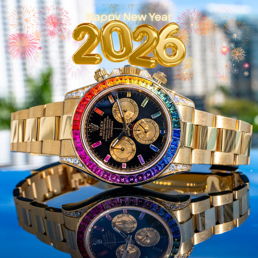 Rolex Daytona Rainbow Doré 40mm