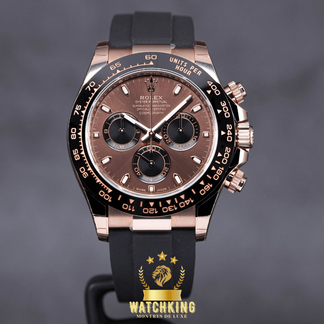 Rolex Cosmograph Daytona Caoutchouc Chocolat 40mm