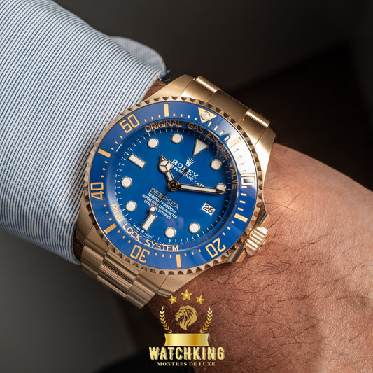 Rolex Deepsea Doré Bleu 44mm