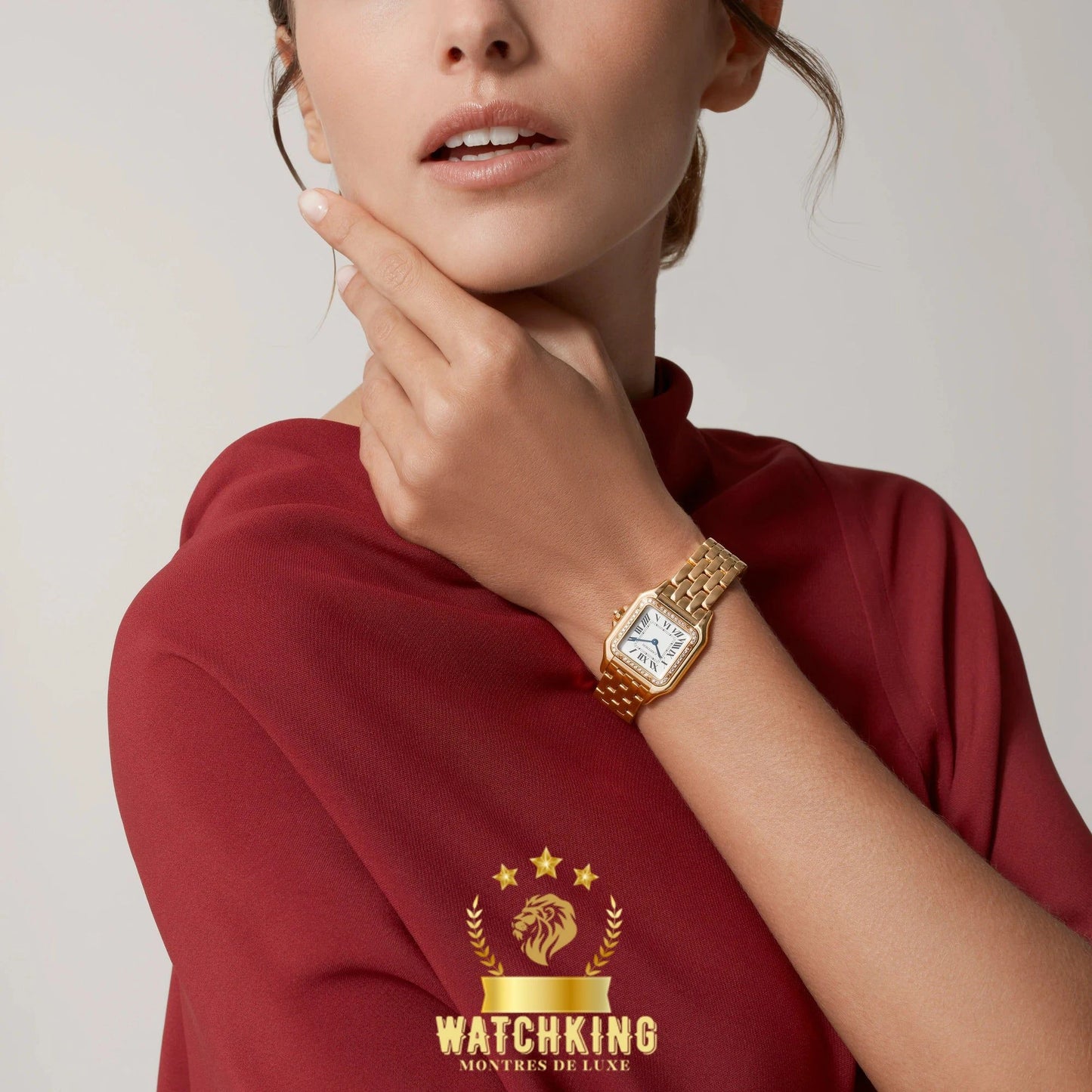 Panthère de Cartier Or Rose Pierres