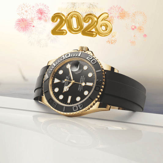Rolex Yacht Master Caoutchouc Doré