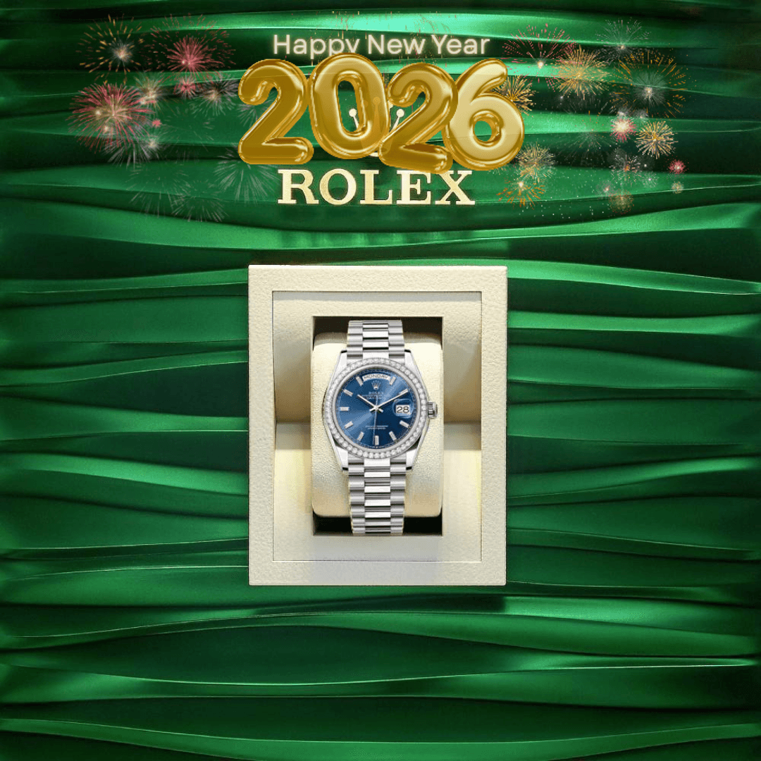 Rolex Day-date Bleu Sertie 36mm