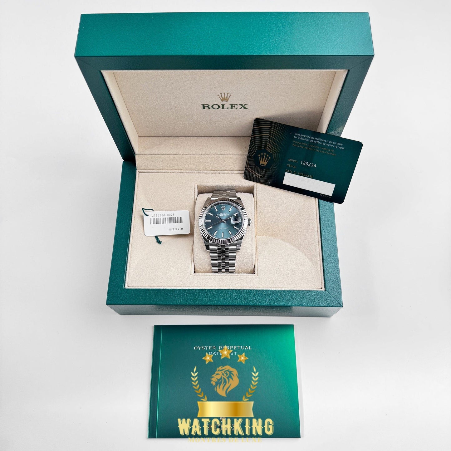 Rolex Datejust Vert Jubilee 41mm