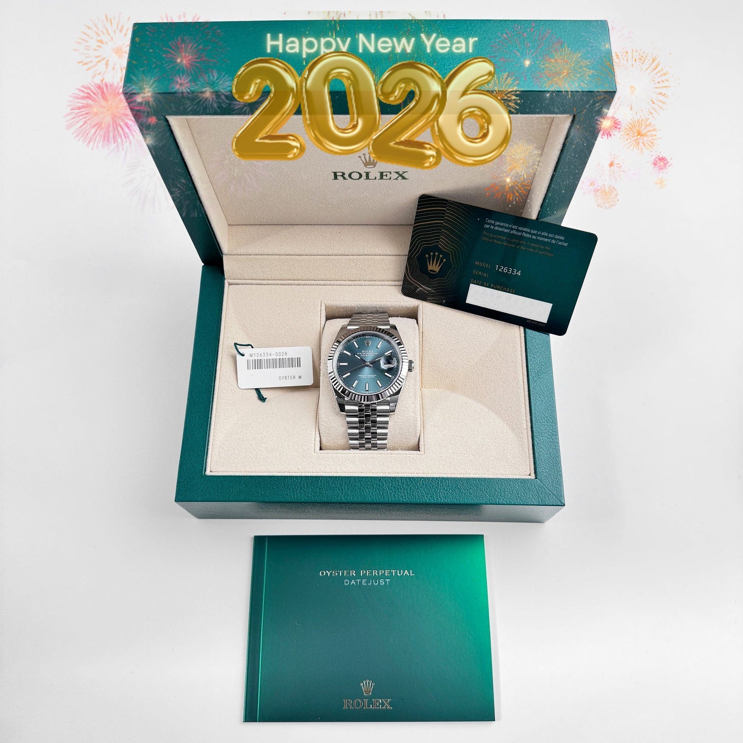 Rolex Datejust Vert Jubilee 41mm