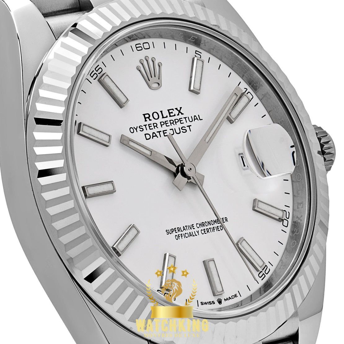 Rolex Datejust Blanc Jubilee 41mm