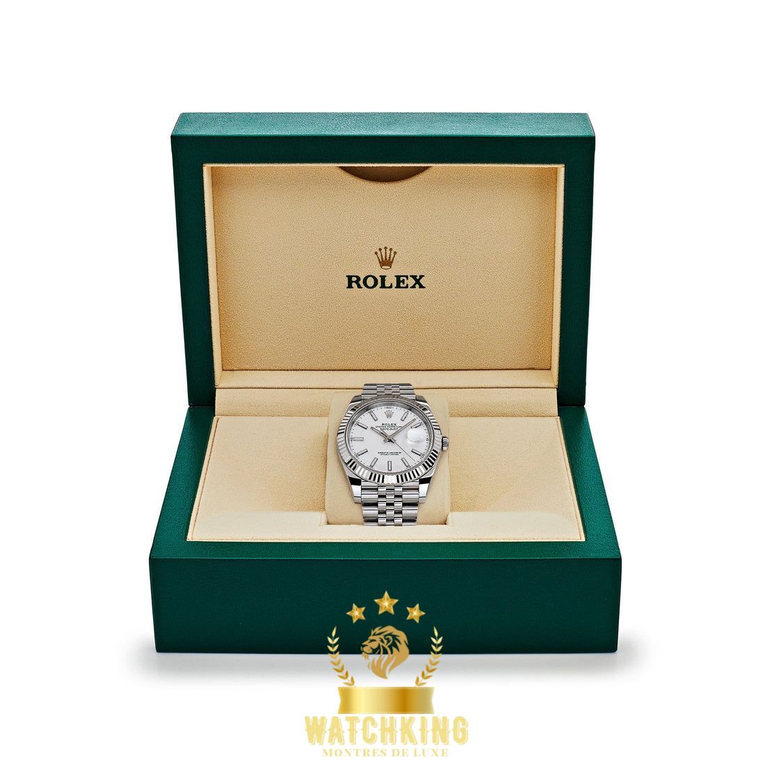 Rolex Datejust Blanc Jubilee 41mm