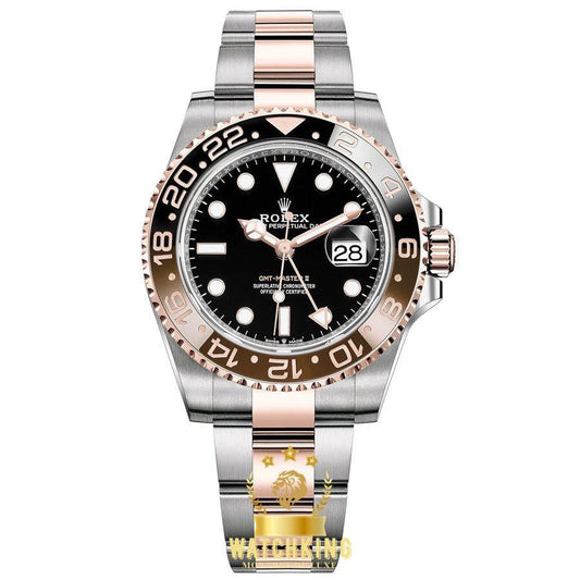 Rolex GMT-Master II Argenté/Or Rose