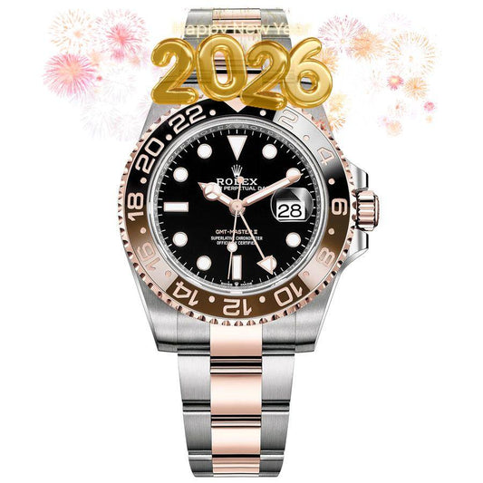 Rolex GMT-Master II Argenté/Or Rose