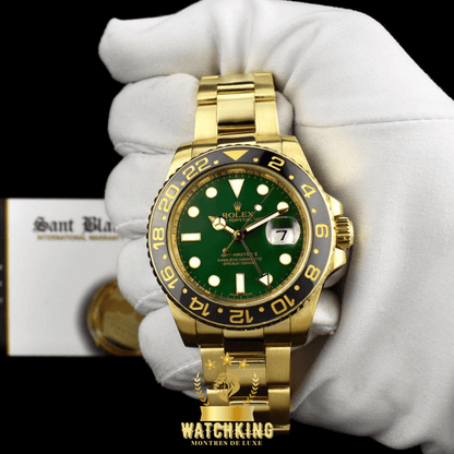 Rolex GMT-Master II Doré/Vert 40mm
