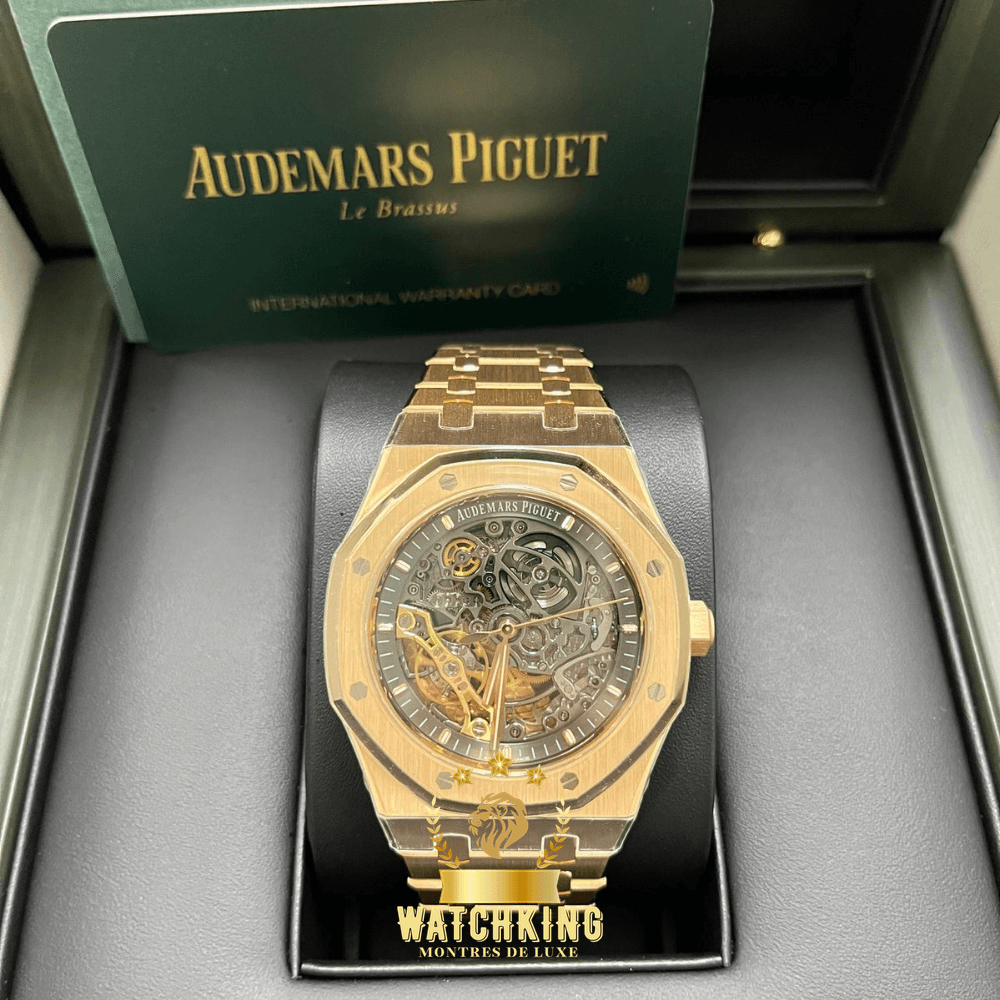 Audemars Piguet Royal Oak Skeleton Or Rose 41mm