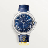 Ballon Bleu de Cartier Cuir Bleu 42mm