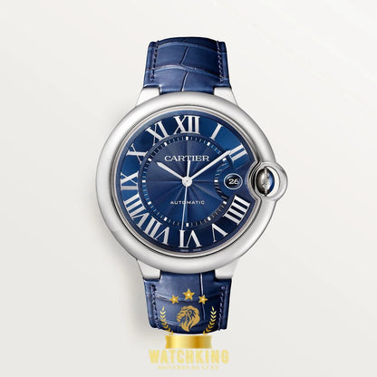 Ballon Bleu de Cartier Cuir Bleu 42mm
