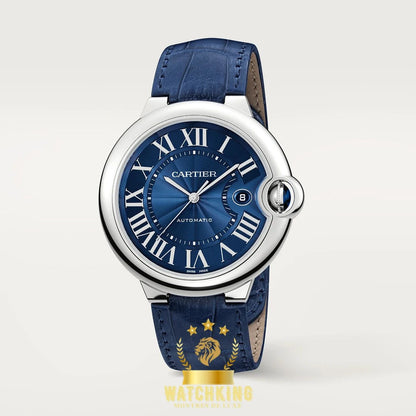 Ballon Bleu de Cartier Cuir Bleu 42mm