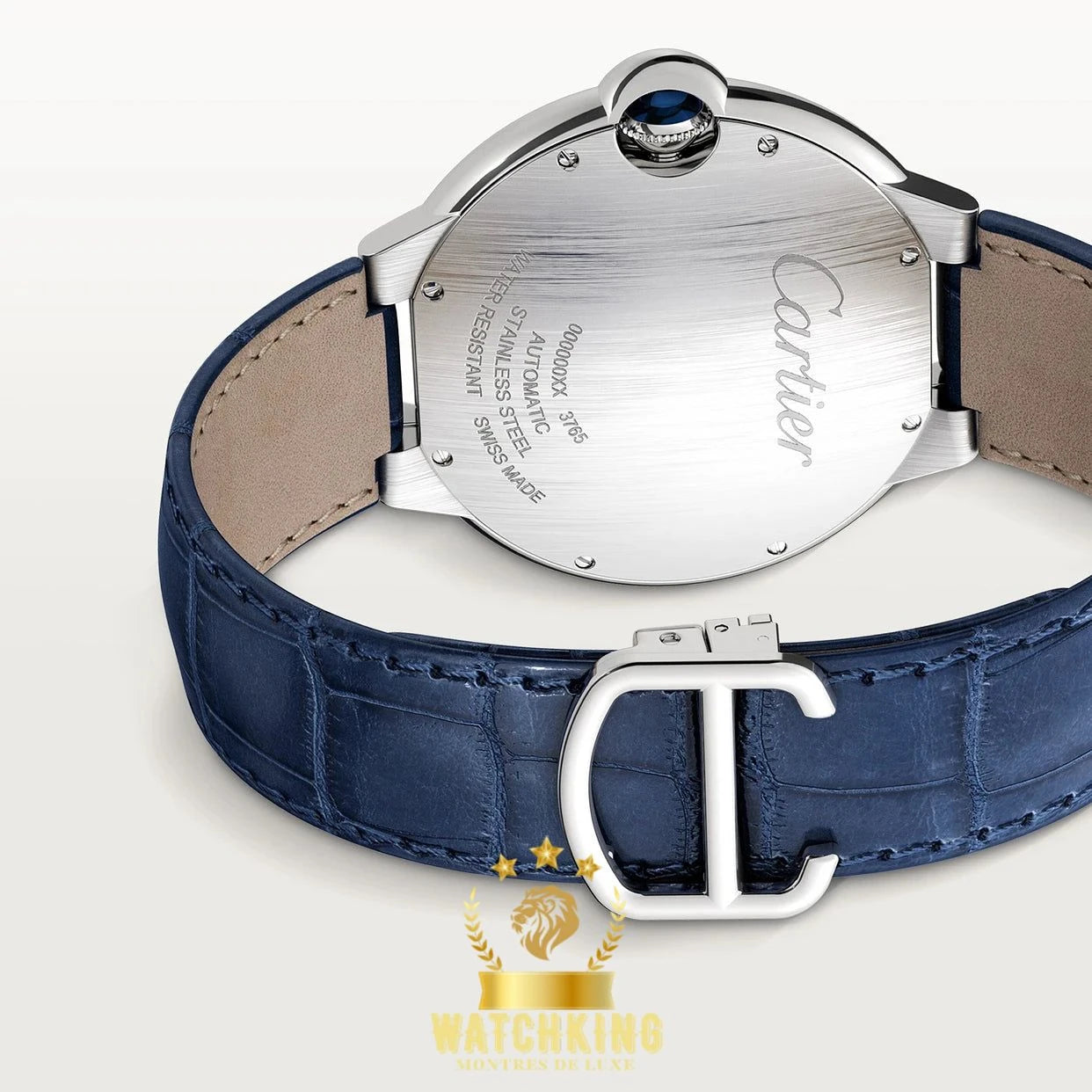 Ballon Bleu de Cartier Cuir Bleu 42mm