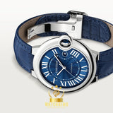 Ballon Bleu de Cartier Cuir Bleu 42mm
