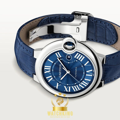 Ballon Bleu de Cartier Cuir Bleu 42mm