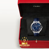 Ballon Bleu de Cartier Cuir Bleu 42mm