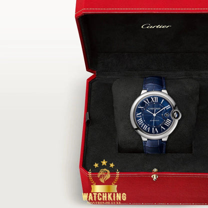 Ballon Bleu de Cartier Cuir Bleu 42mm