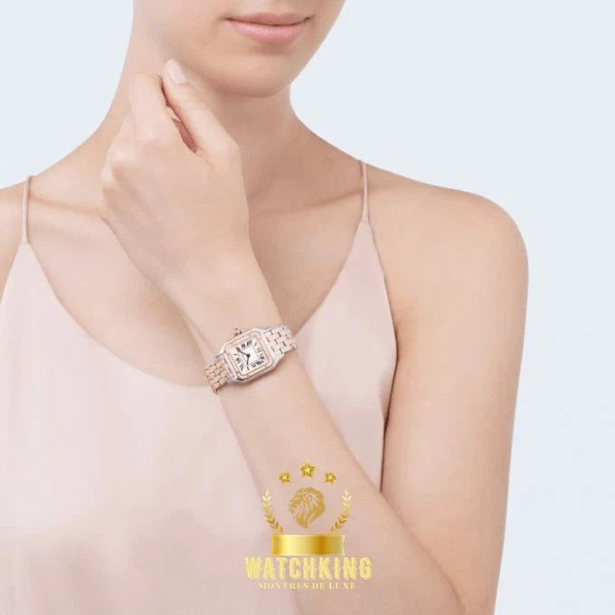 CARTIER PANTHÈRE ARGENTÉ ROSE PIERRES -  by My Store - 