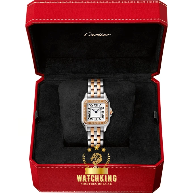 CARTIER PANTHÈRE ARGENTÉ ROSE PIERRES -  by My Store - 
