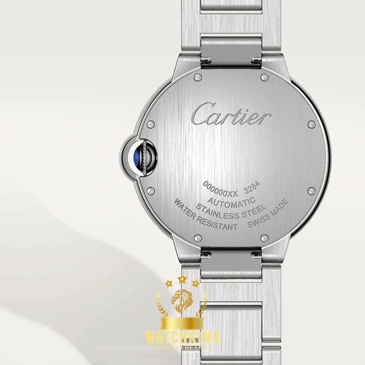 Ballon Bleu Strass Argenté 36mm -  by My Store - 